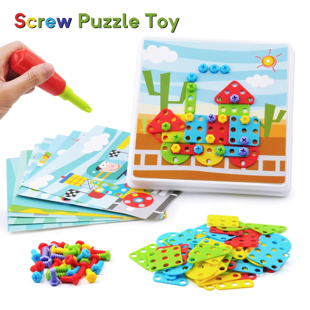 Spark Joy & Learn: Colorful Shape Puzzles for Toddlers & Preschool Fun!